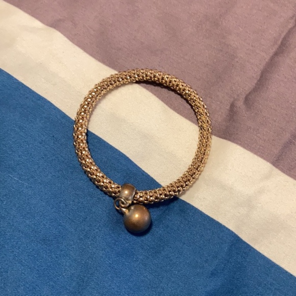 4/$20 Guess by marciano brass beaded bangle